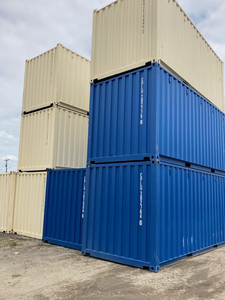 20' Conex containers for shipping and/or storage